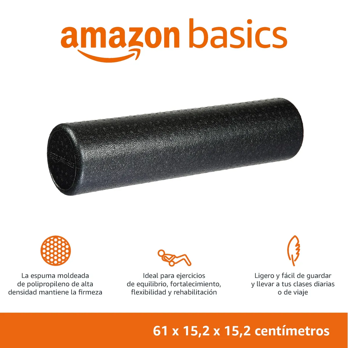 Amazon Basics - Rodillo de espuma moteada de alta densidad foto 1