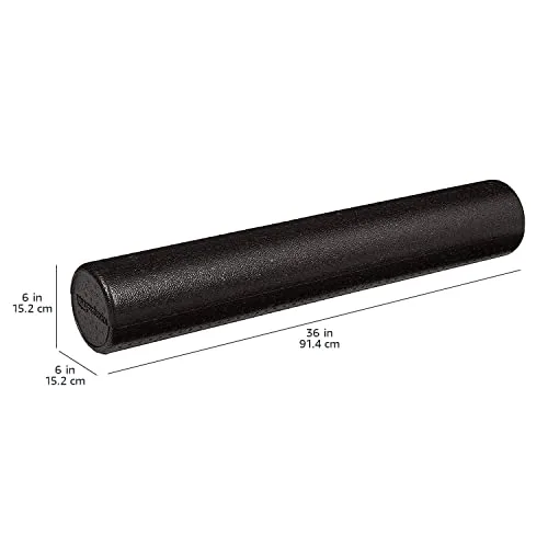 Amazon Basics Rodillo de espuma de alta densidad, Negro - 90 cm foto 7