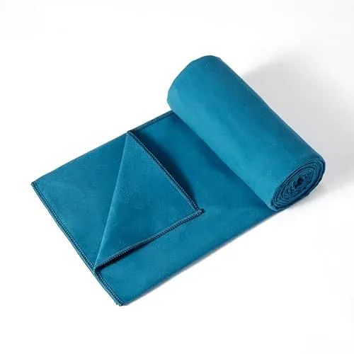Amazon Basics Yoga Mat Towel, Hot Yoga, Soft, Sweat Absorbant foto 7