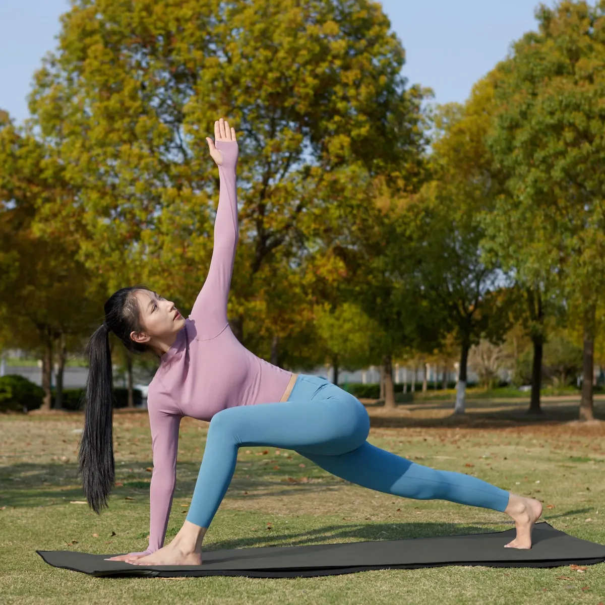Amazon Basics Yoga Mat Towel, Hot Yoga, Soft, Sweat Absorbant foto 5