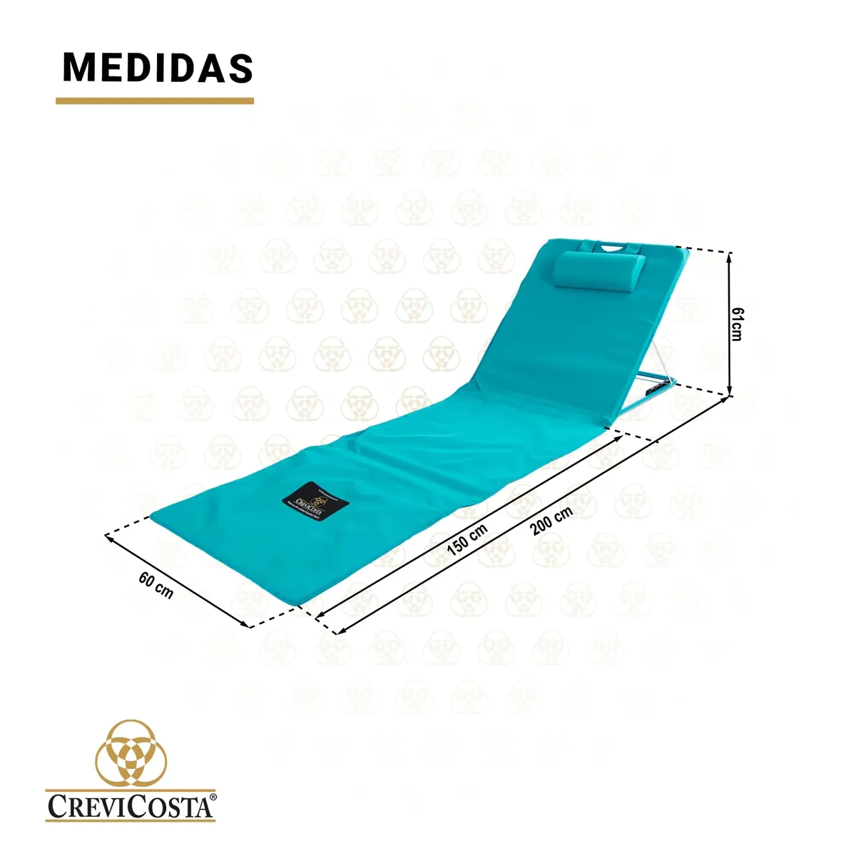 CREVICOSTA QUALITY MARK MARCAS DE CALIDAD - POTASIO 1309-1 Esterilla de aluminio plegable foto 4