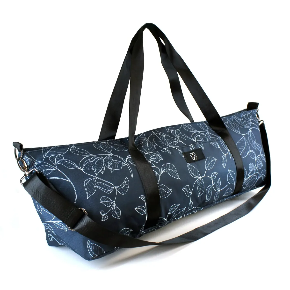 DOJA Barcelona Bolsa Esterilla Yoga Grande XXL - Color Estampado - Mochila Yoga de Diseño Resistente - Espaciosa con Bolsillos Integrados - Asas y Correa De Hombro - Bolsa Pilates Transporte Comodo foto 3