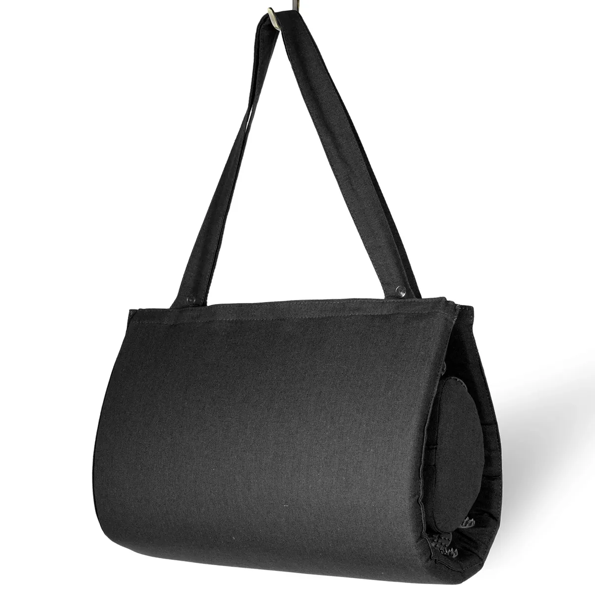 Esterilla Acupresión Kit | Esterilla de Masaje | Alfombra Acupresion con Almohada | Negro foto 3