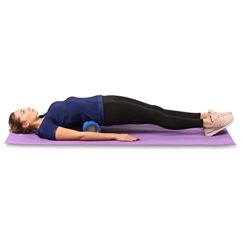 Foam Roller Rodillo Masaje Muscular Multiuso para Pilates Yoga Estiramientos Espalda Lumbar para Fisioterapia Rulo Fitness Automasaje Piernas y Entrenamiento Gimnasio 33x14 Rosa – INDIGO SPORTS foto 5