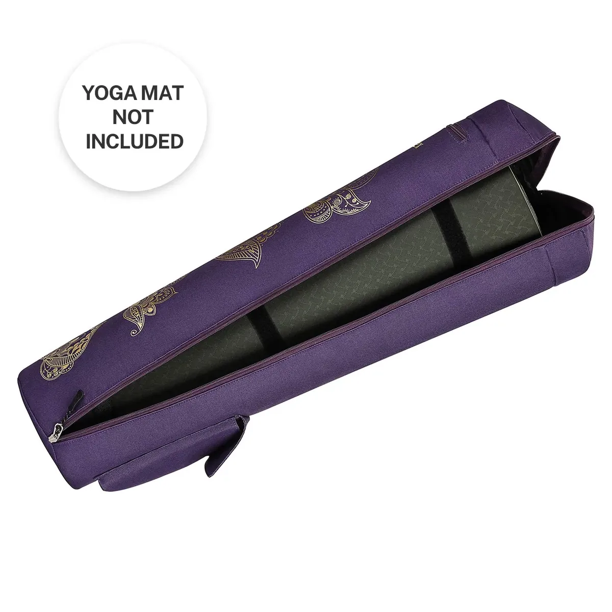 Gonex Bolsa para Esterilla de Yoga con Cremallera Completa, 72 × 18 cm foto 4