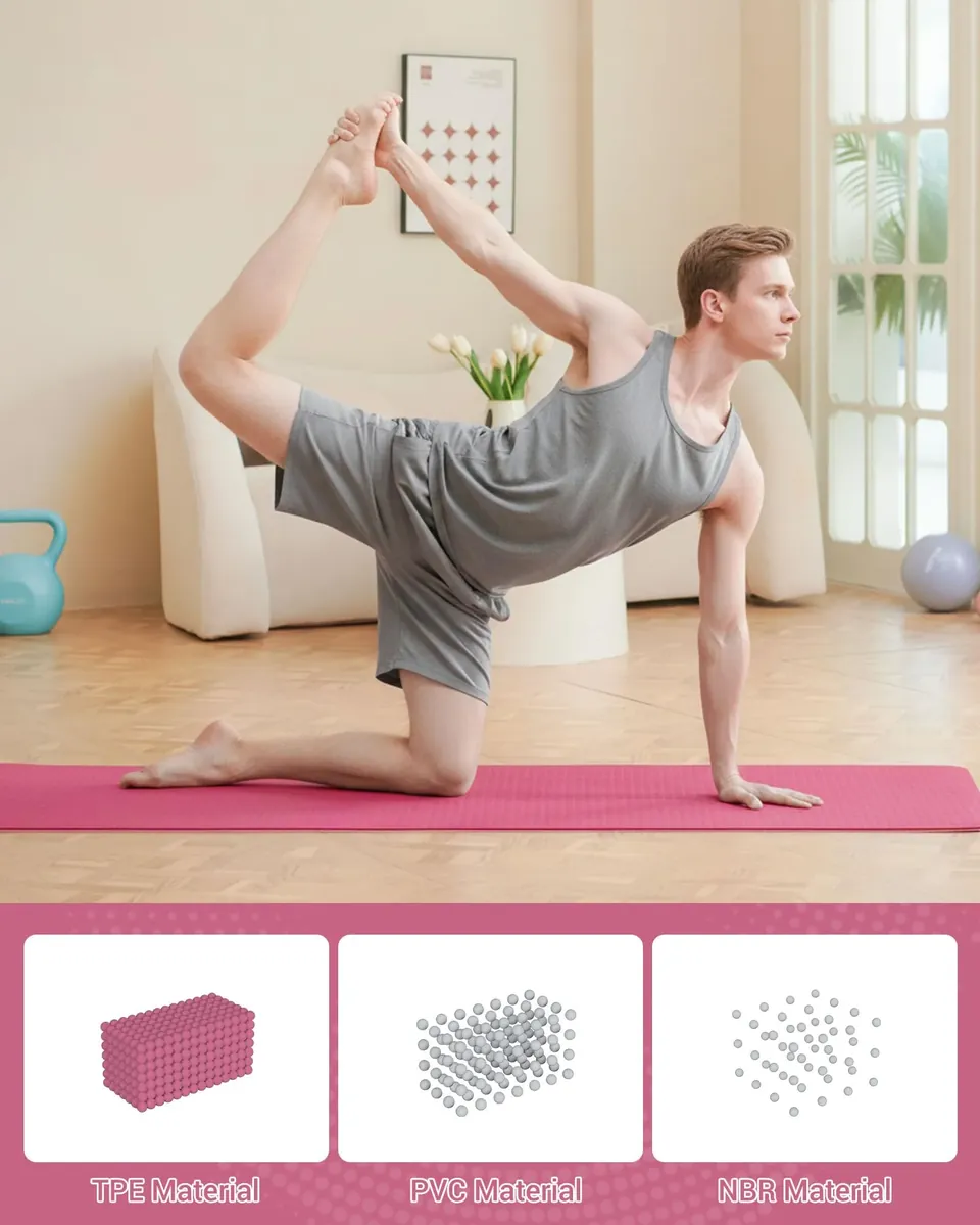 Good Nite Esterilla de yoga para ejercicio, fitness, extra gruesa, antideslizante, para deportes, pilates, gimnasio, resistencia con correa de transporte, 183 x 61 x 0,6 cm foto 4