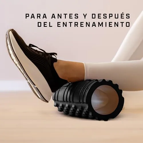 KG Physio Foam Roller - Rodillo Masaje Muscular para Piernas, Espalda y Brazos - Rulo Masaje Muscular Ultraligero Esencial para Liberar Tensiones Musculares - 33x12cm Rodillo Pilates foto 3