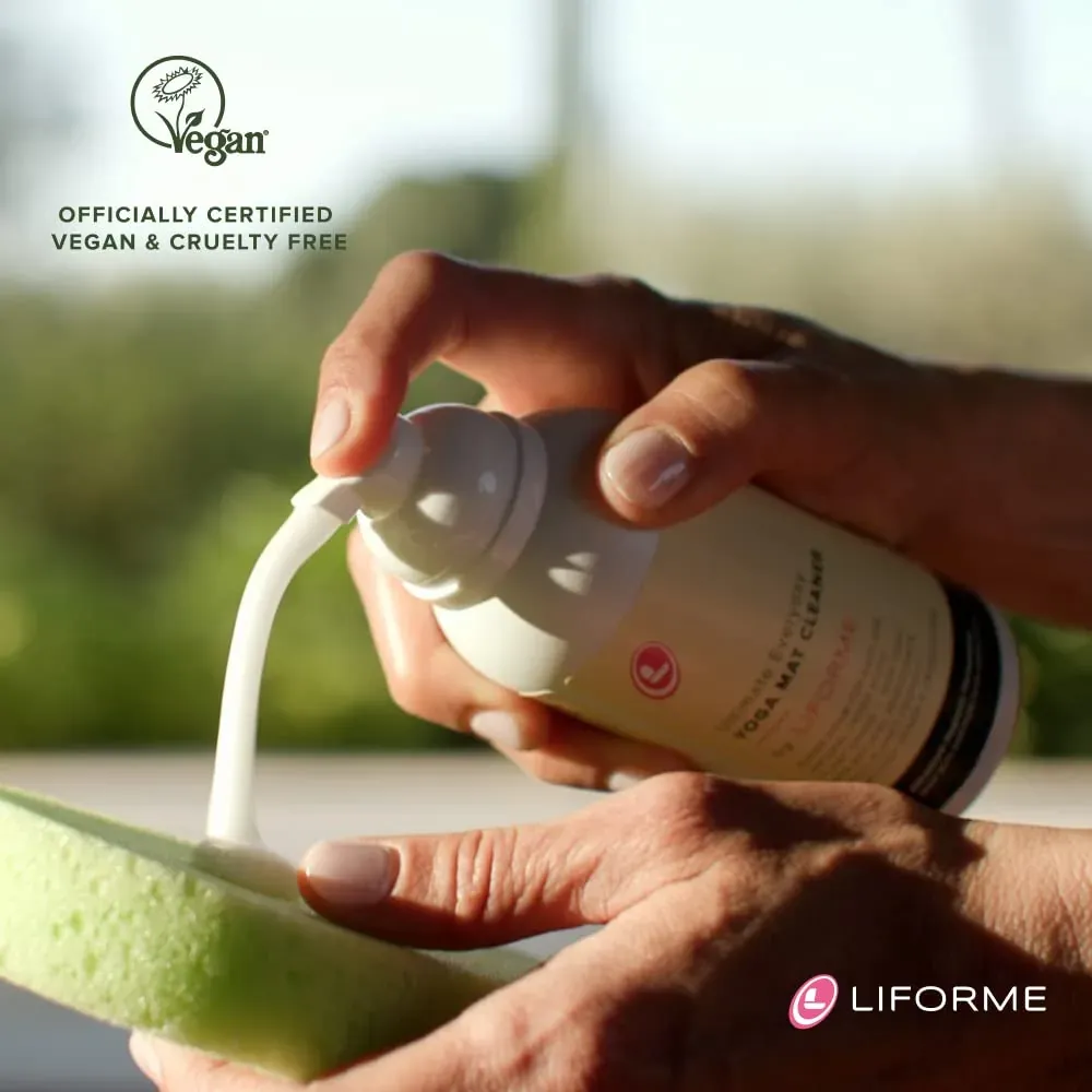 Liforme el Limpiador Diario Definitivo Para Esterillas de Yoga, Ecológico, Natural y Orgánico, Limpiador de Esterillas de Yoga, Vegano, Seguro para Todas las Esterillas de Yoga - 150 ml foto 5