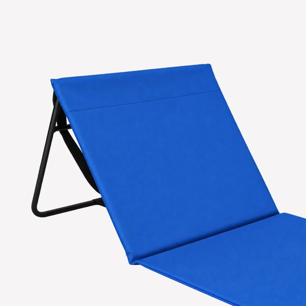 THINIA HOME - Esterilla Plegable de Playa Acolchada con Respaldo, Acero y Tela Oxford, Impermeable, Secado Rápido, Diseño Portátil, Bolsillo Trasero, Asa de Transporte foto 2