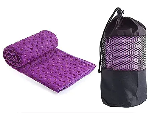 Toalla de Yoga - Antideslizante - Agarre húmedo - Microfibra Esterilla - 183 * 61cm foto 5
