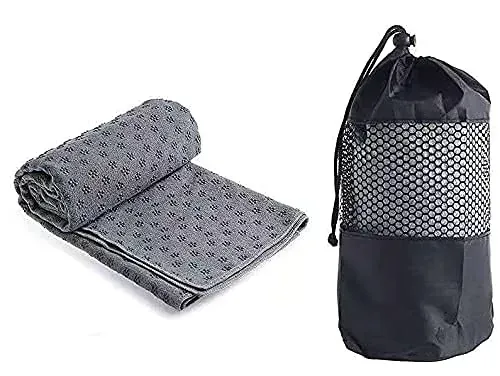 Toalla de Yoga - Antideslizante - Agarre húmedo - Microfibra Esterilla - 183 * 61cm foto 6