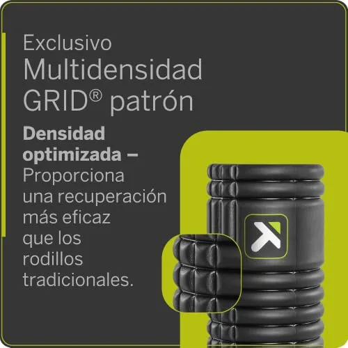 TriggerPoint Grid Rodillo de Espuma - Rodillo de Masaje Muscular para Fitness, portátil y versátil, 13''/ (33 cm) foto 2