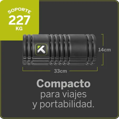 TriggerPoint Grid Rodillo de Espuma - Rodillo de Masaje Muscular para Fitness, portátil y versátil, 13''/ (33 cm) foto 6