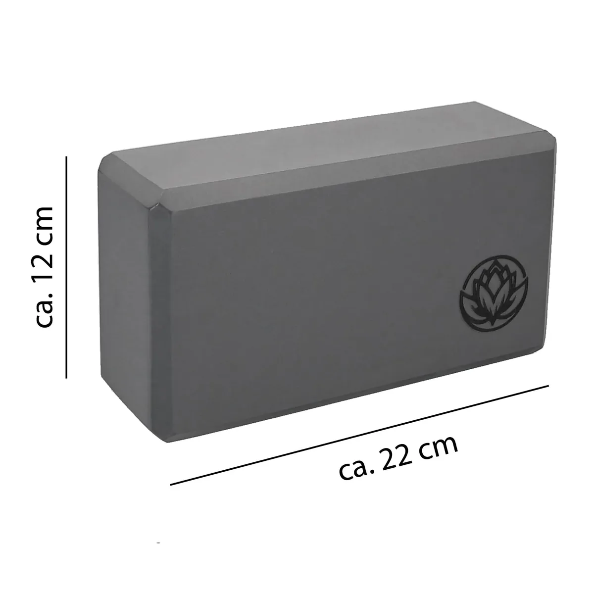 VonBueren 2x bloque yoga de EVA yoga block Ladrillo yoga 22x12x7,5 cm foto 1