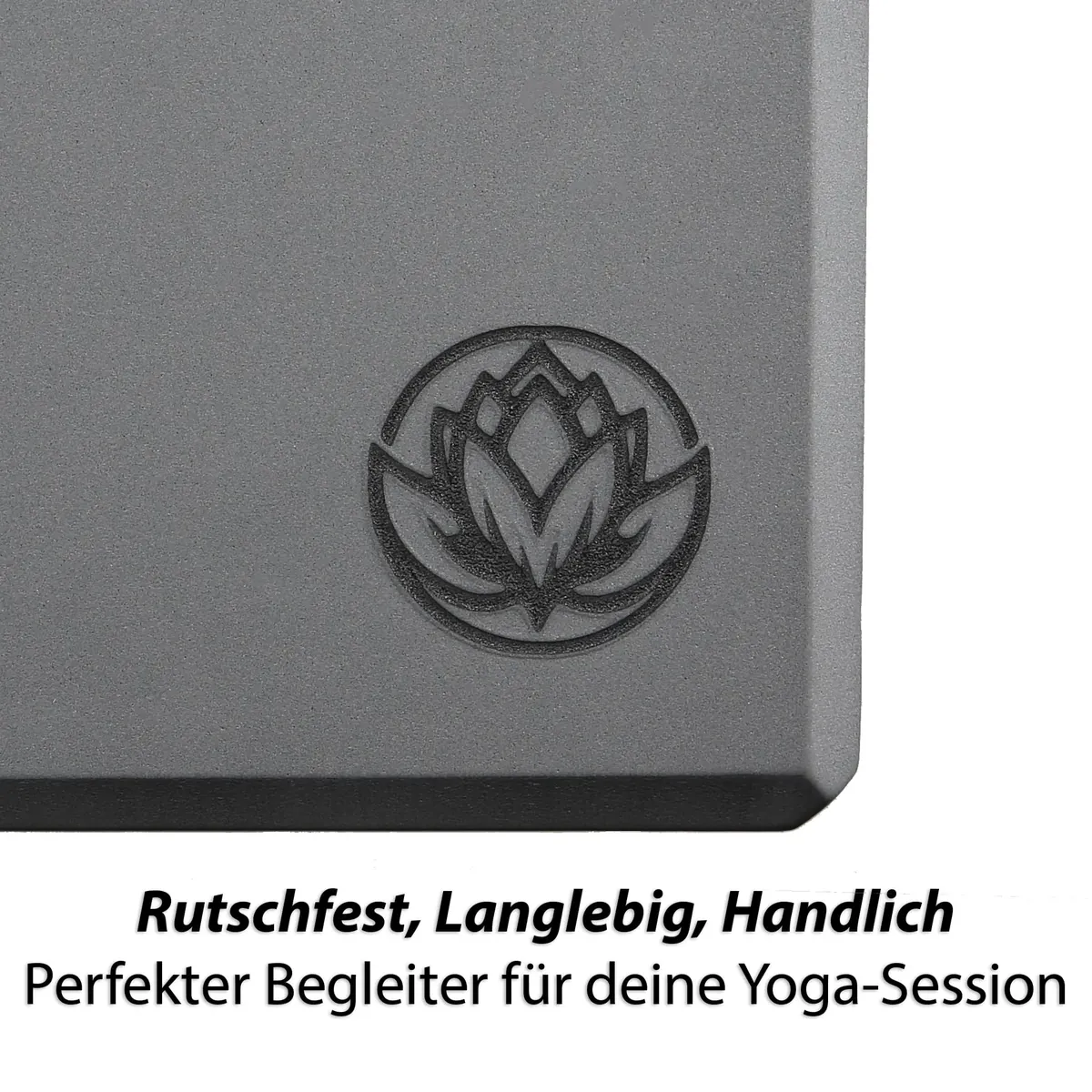 VonBueren 2x bloque yoga de EVA yoga block Ladrillo yoga 22x12x7,5 cm foto 5