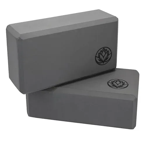 VonBueren 2x bloque yoga de EVA yoga block Ladrillo yoga 22x12x7,5 cm foto 7