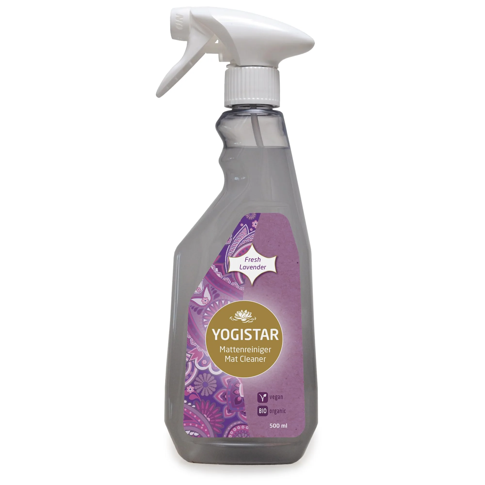Yogistar Bio esterillas de Yoga – Limpiador Fresh Lavender 500 ml