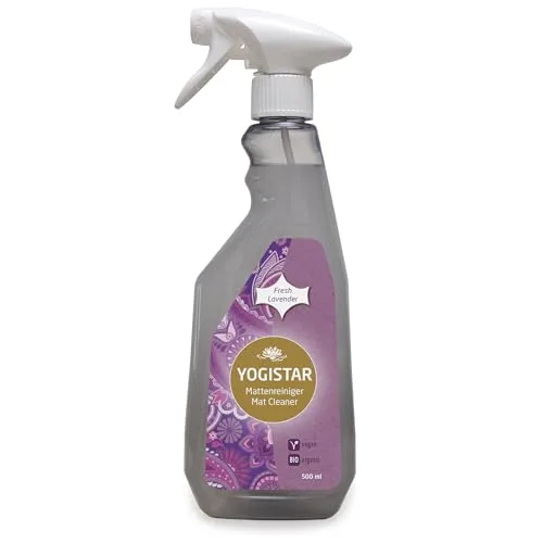 Yogistar Bio esterillas de Yoga – Limpiador Fresh Lavender 500 ml foto 1