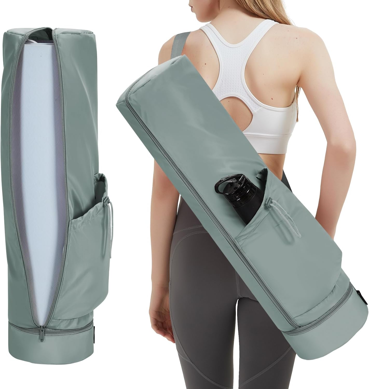 Bolsa para Esterilla de Yoga Sportsnew con diseño ergonómico y materiales resistentes para fácil transporte y protección de tu esterilla.