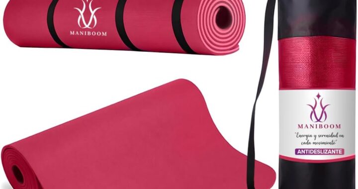 Esterilla de Pilates Maniboom – Comodidad y Seguridad en tu Práctica