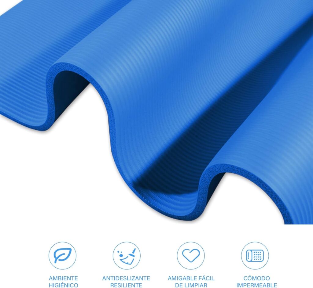 esterilla H yoga pilates cómoda y duradera