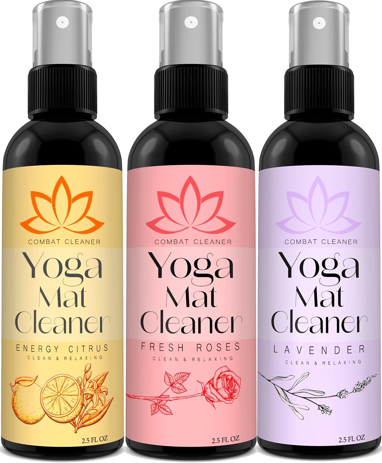 Limpiador para Esterilla de Yoga que elimina bacterias y malos olores para mantener tu esterilla siempre fresca y lista para usar.