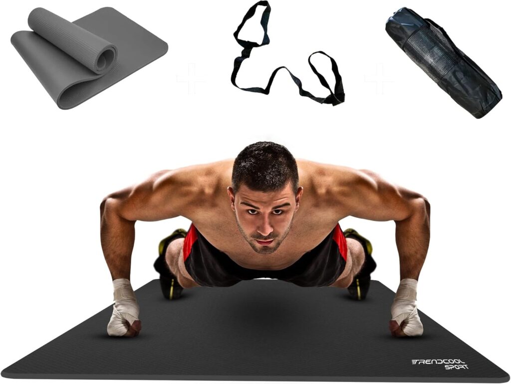Entrena con confianza sobre la Esterilla para Fitness Trendcool, diseñada con superficie antideslizante y material duradero.